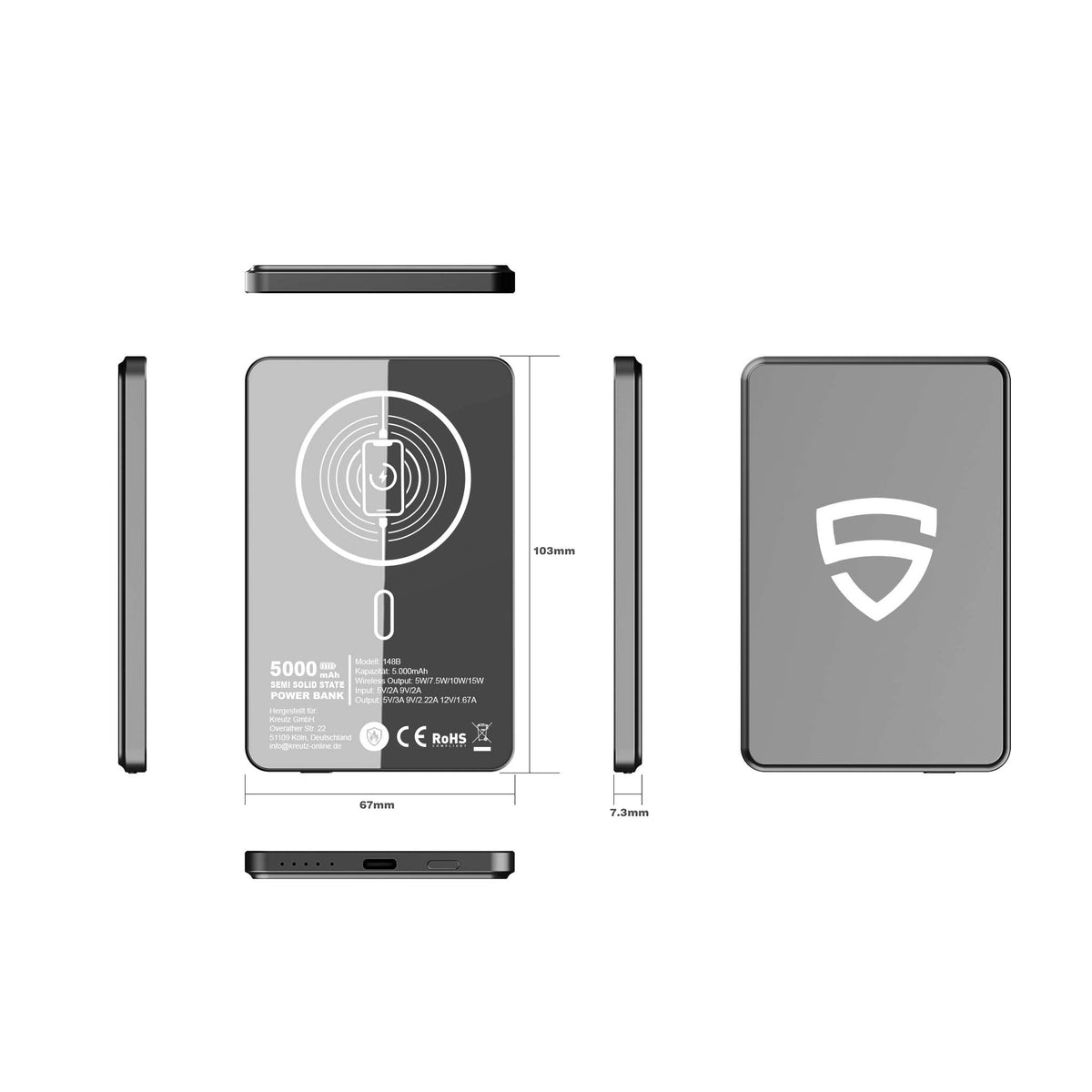 MagPower safety "CNC" 5.000mAh